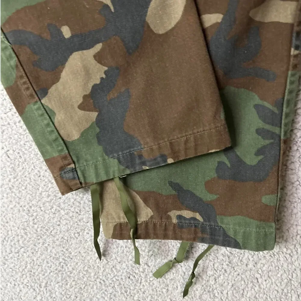 PROPPER Camo Pants Mens Medium Battle Trousers Cargo Button Fly Vintage Utility
